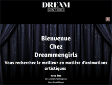 Tablet Screenshot of dreammengirls.com
